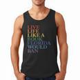 Live Life Like a Book Florida Would Ban LGBTQ Rainbow Flag Men Tank Top Live Life Like a Book Florida Would Ban LGBTQ Rainbow Flag Men Tank Top