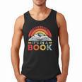 Take A Look It's In A Book Reading Book Vintage Rainbow Men Tank Top