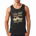 Love God Drink Coffee Read Books Christian Tee Men Tank Top