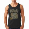 Loyal To The Shelf Knight Panther Book Lover Men Tank Top