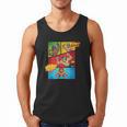 Lucha Libre Comic Book Mexican Wrestling Cartoon Wrestler Men Tank Top