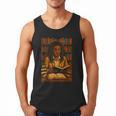 Melanin Girl Locs Book Lover Librarian Teacher Student Men Tank Top