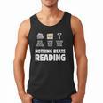 Nothing Beats Reading Librarian Book Bookworm Men Tank Top