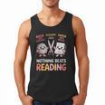Nothing Goes Beyond Reading Rock Paper Scissors Book Men Tank Top