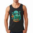 Octopus Reading Book Reading Bookworm Reader Men Tank Top Octopus Reading Book Reading Bookworm Reader Men Tank Top