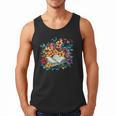 Open Book With Colorful Floral Reading Magic Men Tank Top Open Book With Colorful Floral Reading Magic Men Tank Top