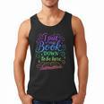 I Put My Book Down To Be Here Whimsical Graphic For Readers Men Tank Top