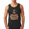 Read Book Reader Library Reading Librarian Pirate Bookworm Men Tank Top