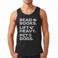 Read Books Lift Heavy Pet Dogs Men Tank Top