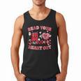 Read Your Heart Out Valentine Teacher Book Lover Men Tank Top