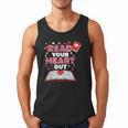 Read Your Heart Out Valentines Day Reading Book Kids Teacher Men Tank Top Read Your Heart Out Valentines Day Reading Book Kids Teacher Men Tank Top