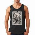 Read In Peace Skeleton Book Lover Bookworm Book Men Tank Top