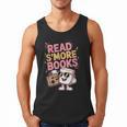 Read S'More Books Camping Outdoors Travel Campfire Smores Men Tank Top