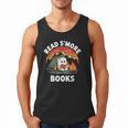 Read S'More Books Cute Campfire Reading Book Lovers Men Tank Top