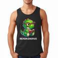 Readasaurus Reading Dinosaur Book Reader Bookworm Men Tank Top Readasaurus Reading Dinosaur Book Reader Bookworm Men Tank Top