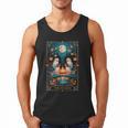The Reader Bookish Cute Spooky Ghost Reading Book Tarot Card Men Tank Top The Reader Bookish Cute Spooky Ghost Reading Book Tarot Card Men Tank Top