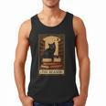 The Reader Cat Book Reading Halloween Tarot Card Men Tank Top