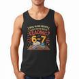 Reading 6 7 Six Seven Meme Slang Teacher Book Lover Men Tank Top