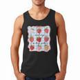 Reading Is My Jam Preppy Stawberry Bookworm Book Lover Nerd Men Tank Top