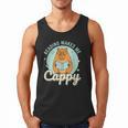 Reading Makes Me Cappy Bookworm Capybara Book Reading Men Tank Top