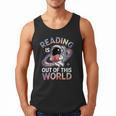 Reading Is Out Of This World Space Book Lover Men Tank Top