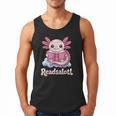 Readsalotl Axolotl Reading Cute Book Lover Bookworm Men Tank Top Readsalotl Axolotl Reading Cute Book Lover Bookworm Men Tank Top
