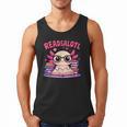 Readsolotl Pink Kawaii Axolotl Book Lover Reading Men Tank Top Readsolotl Pink Kawaii Axolotl Book Lover Reading Men Tank Top