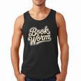 Retro Book Worm Reading For Book Lovers Men Tank Top Retro Book Worm Reading For Book Lovers Men Tank Top