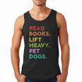Retro Read Books Lift Heavy Pet Dogs Gym Book Lover Men Tank Top Retro Read Books Lift Heavy Pet Dogs Gym Book Lover Men Tank Top