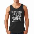 Retro We Read At Dawn Cowgirl Western Librarian Book Lover Men Tank Top