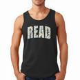 Retro Read Floral Reading Bookworm Librarian Book Lover Men Tank Top Retro Read Floral Reading Bookworm Librarian Book Lover Men Tank Top