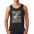 RtY Book Man Graphic Eyes Colorful Art Small Men Tank Top