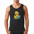 Rubber Duck Reading Book Reader Books Rubber Duckie Men Tank Top