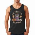 Salem Witch Book Club Bookish Halloween Raccoon Witchcraft Men Tank Top