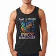 Save A Dragon Ride A Wingleader Books Dragon Lover Cute Men Tank Top