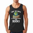 Save The Earth It’s The Only Planet With Books Men Tank Top