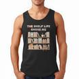 The Shelf Life Chose Me Bookstore Reading Lover Graphic Men Tank Top The Shelf Life Chose Me Bookstore Reading Lover Graphic Men Tank Top