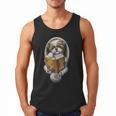 Shih Tzu Book How To Train Your Human Funny Dog Motif Men Tank Top