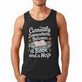 Somewhere Between a Book And a Nap – Cozy Reading Men Tank Top