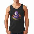 Spooky Grim Reaper Reading A Book Cute Creepy Halloween Men Tank Top Spooky Grim Reaper Reading A Book Cute Creepy Halloween Men Tank Top