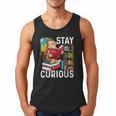 Stay Curious Monkey Reading Book Lover Bookworm Men Tank Top Stay Curious Monkey Reading Book Lover Bookworm Men Tank Top