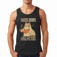 I Stay Home I Read Books I Pet My Cat I Regret Nothing Women Men Tank Top