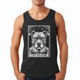 Tarot Card Vintage Pit Bull Pittie Dog Book Lover The Reader Men Tank Top Tarot Card Vintage Pit Bull Pittie Dog Book Lover The Reader Men Tank Top