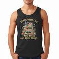 That's What I Do I Read Books And I Know Things Book Floral Men Tank Top
