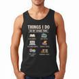 Things I Do In My Spare Time Book Reader Book Reading Lover Men Tank Top