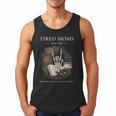 Tired Moms Book Club Dark Floral Coffee Skeleton Men Tank Top Tired Moms Book Club Dark Floral Coffee Skeleton Men Tank Top