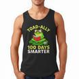 Toad-Ally 100 Days Smarter Frog Reading Book 100 School Day Men Tank Top Toad-Ally 100 Days Smarter Frog Reading Book 100 School Day Men Tank Top