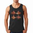 Turkey Reading Books Shirt Thanksgiving Turkey Bookworm Men Tank Top
