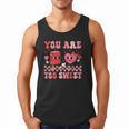 Valentine Day Book You Are Too Sweet Librarian Teacher Kids Men Tank Top