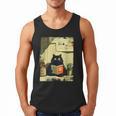 Vintage Japanese Cat Book Lovers Librarian Cat Dad Teacher Men Tank Top Vintage Japanese Cat Book Lovers Librarian Cat Dad Teacher Men Tank Top